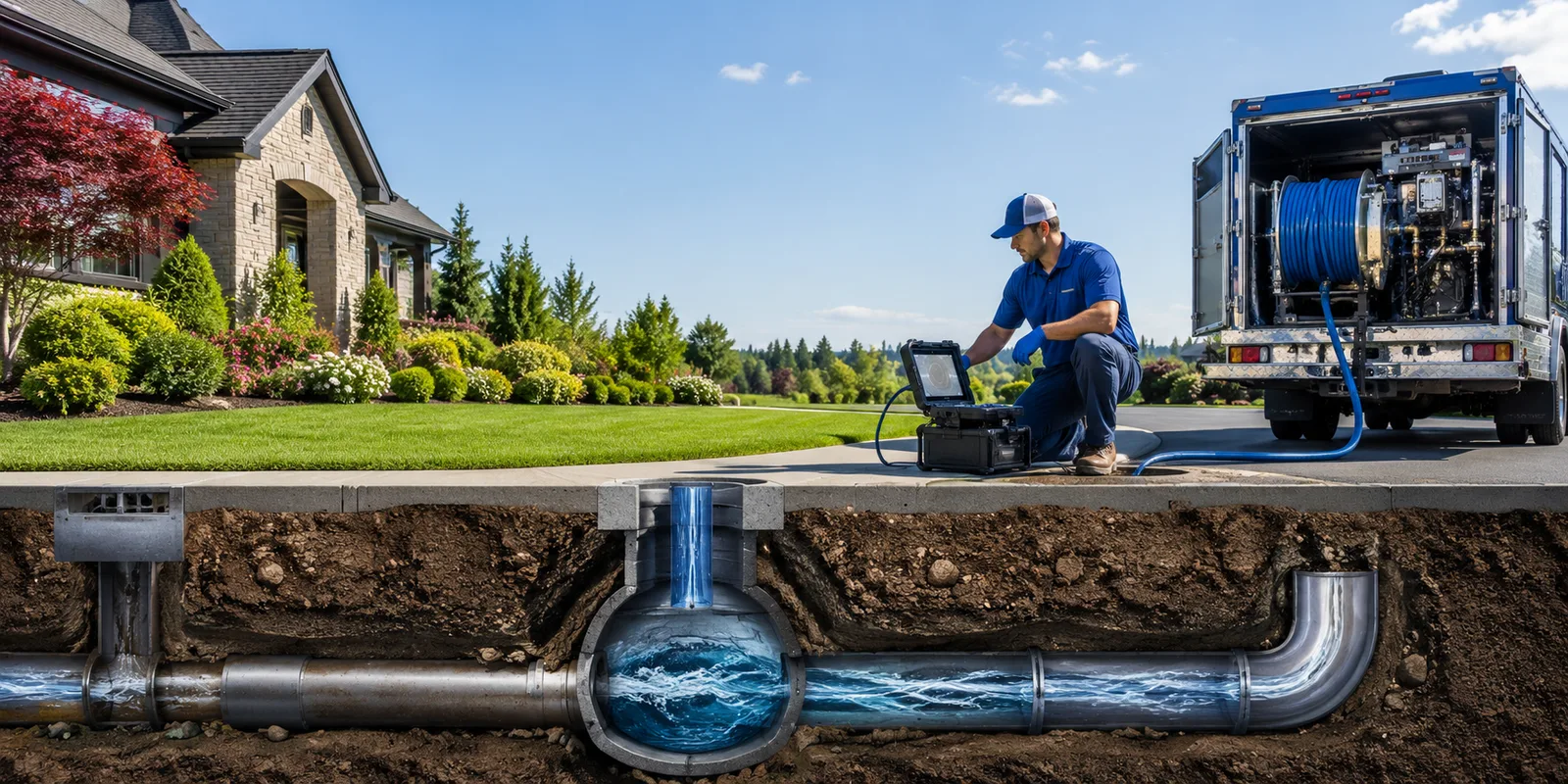 Drainage restoration information for New Holland, SD